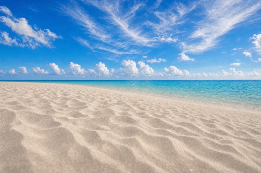 Beach at golden hour