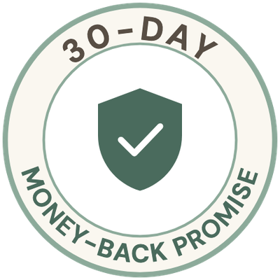 30-Day Money-Back Promise seal